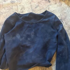 Lululemon Navy Long Sleeve Top